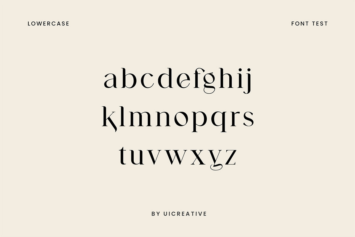 Monumental Modern Display Serif Font, a Serif Font by UICreative (Photo 11 of 13)