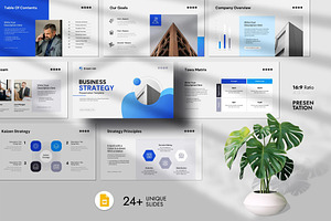 Business Strategy Presentation, a Presentation Template by Fit-tee