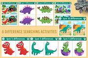 Dinosaur games and activities, an Education Illustration by Lexi Claus (Thumbnail 9 of 15)