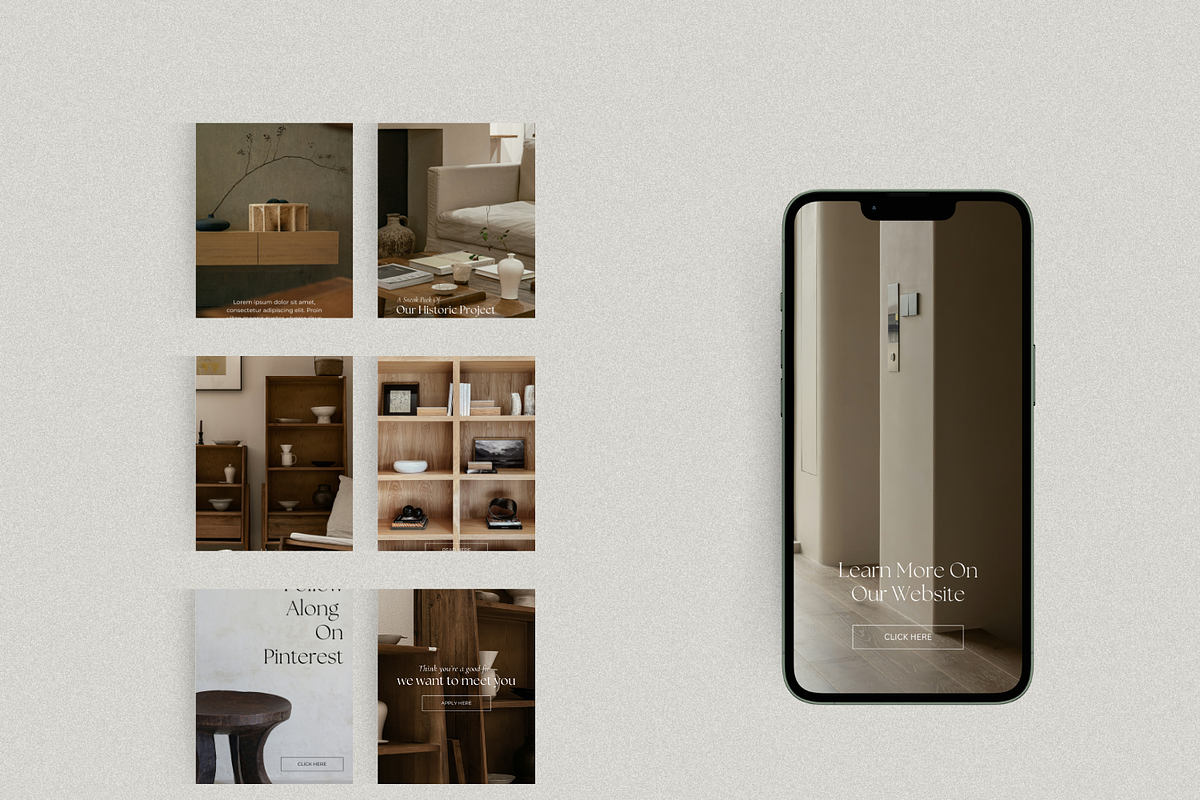 Interior Designer Story Templates, a Social Media Template by shopthestudioisla (Photo 4 of 5)
