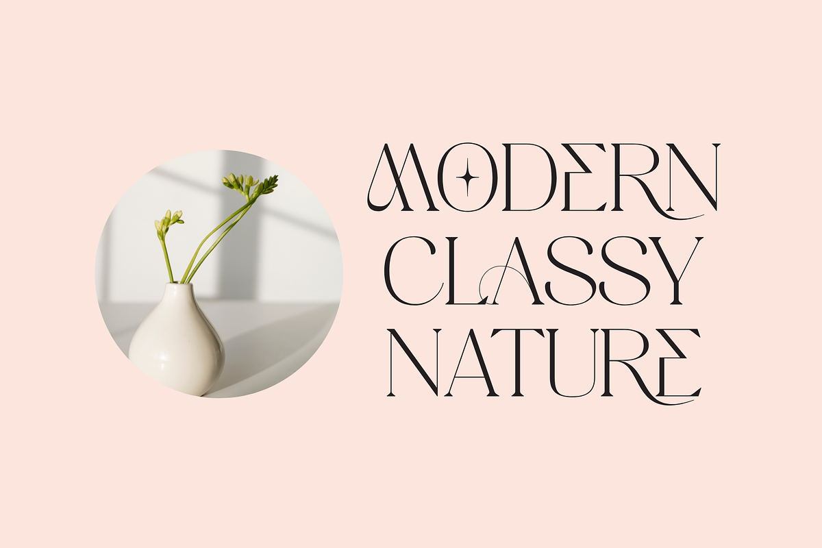 Gofak Classy - Branding Logo Font, a Serif Font by Nirmana Visual (Photo 2 of 11)