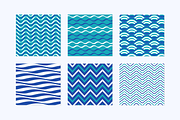 30 Seamless Wave Vector Patterns, a Pattern Graphic by wowpatterns (Thumbnail 2 of 6)