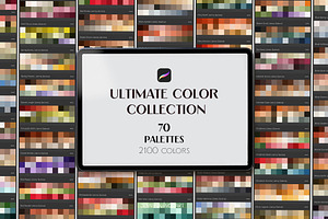 Procreate Color Palettes - Bundle, a Palette Add-On by Jenny Quince