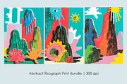 Abstract Risograph Print Bundle, a Decorative Illustration by StockVerse Creative (Thumbnail 1 of 4)
