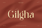 Gilgha Elegant Ligature Serif Font, a Serif Font by Perfectype (Thumbnail 1 of 8)