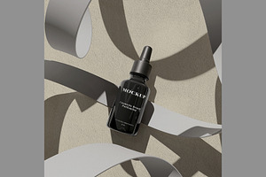 Minimal Dropper Bottle Mockup, a Packaging Mockup by Art-Jek.std