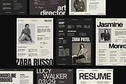 10 Resume bundle Canva Template, a Presentation Template by Amaré Creative (Thumbnail 9 of 9)