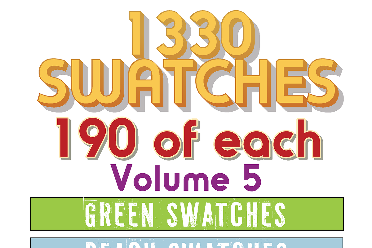 1330 Swatches - Volume 5