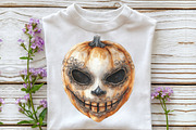 Sepia Coquette Halloween Clipart, an Illustration by CraftArtStudio (Thumbnail 4 of 6)