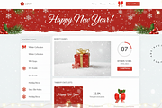 Cute Red Fluffy Xmas Set, a Solid Icon by Lumeno (Thumbnail 6 of 6)