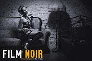 Film Noir Photoshop Action, an Action Add-On by CraftingStudio (Thumbnail 1 of 6)