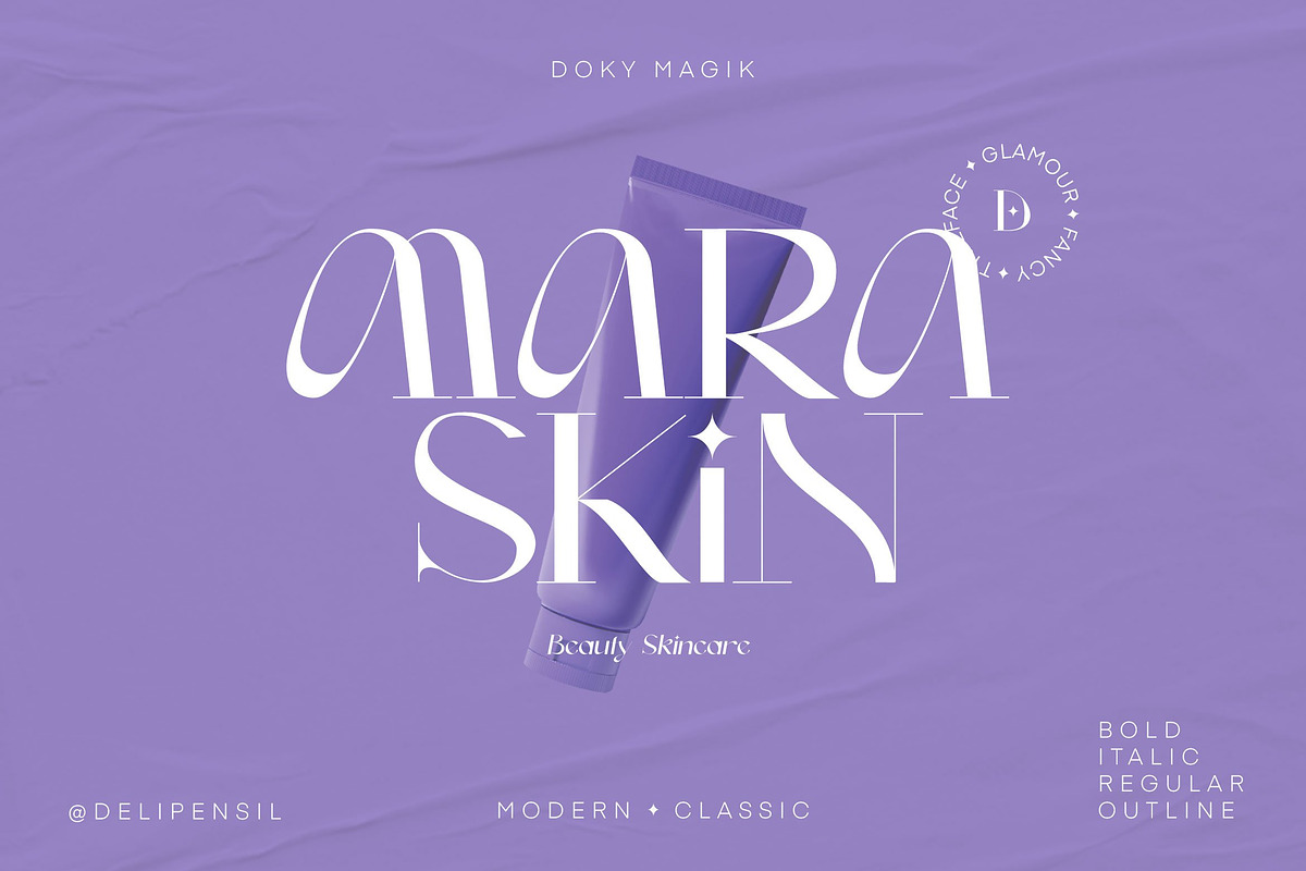 10+ MODERN FONT BUNDLE SALE, a Serif Font by delipensil (Photo 10 of 27)