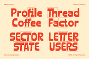 Widston — A Chunky Hand-Drawn Font, a Handwritten Font by Mbonster Design Studio (Thumbnail 14 of 16)