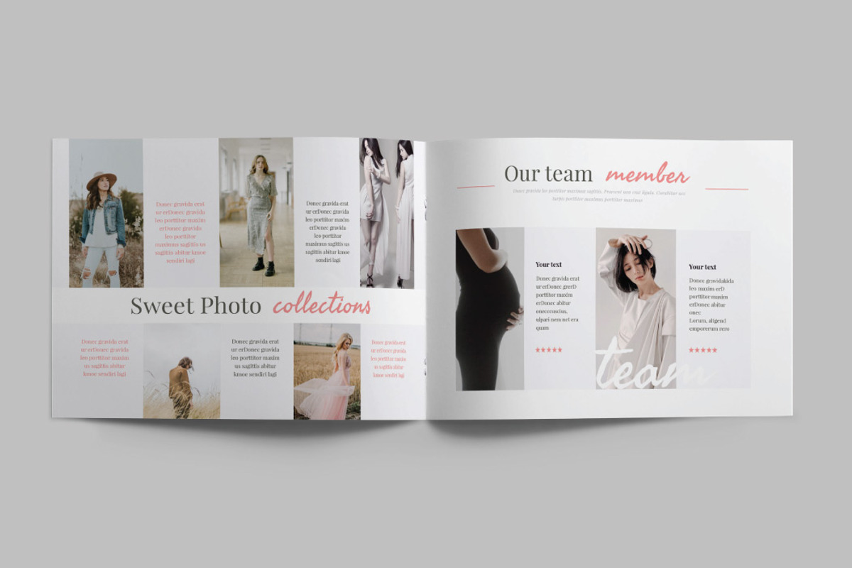 FASHION DESIGN - A5 Brochure, a Brochure Template by Shafura (Photo 5 of 15)