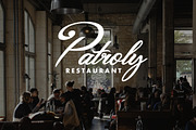 Santigold Typeface, a Script Font by 160 Studio (Thumbnail 4 of 7)