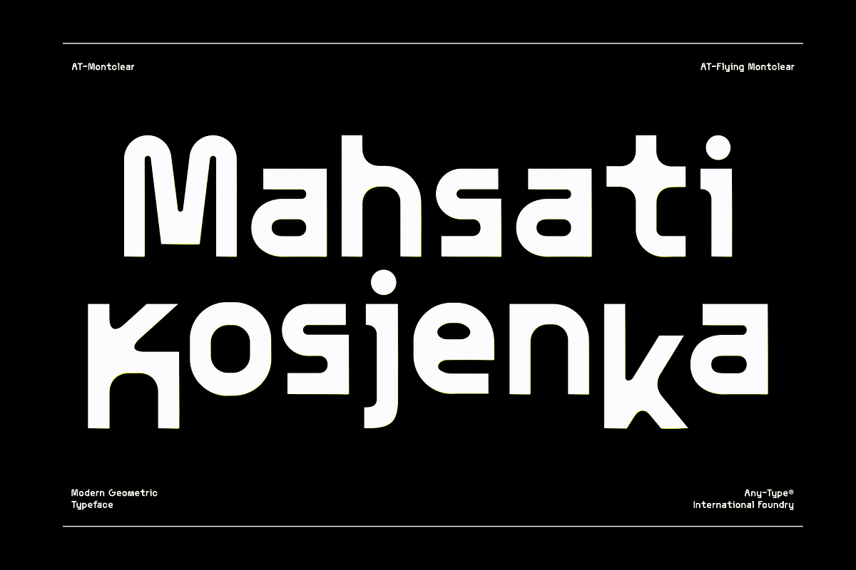 AT Montclear, a Sans Serif Font by Any-Type® Foundry (Photo 9 of 14)
