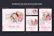 Birthday Photo effect social media, a Social Media Template by Creative_View (Thumbnail 2 of 8)