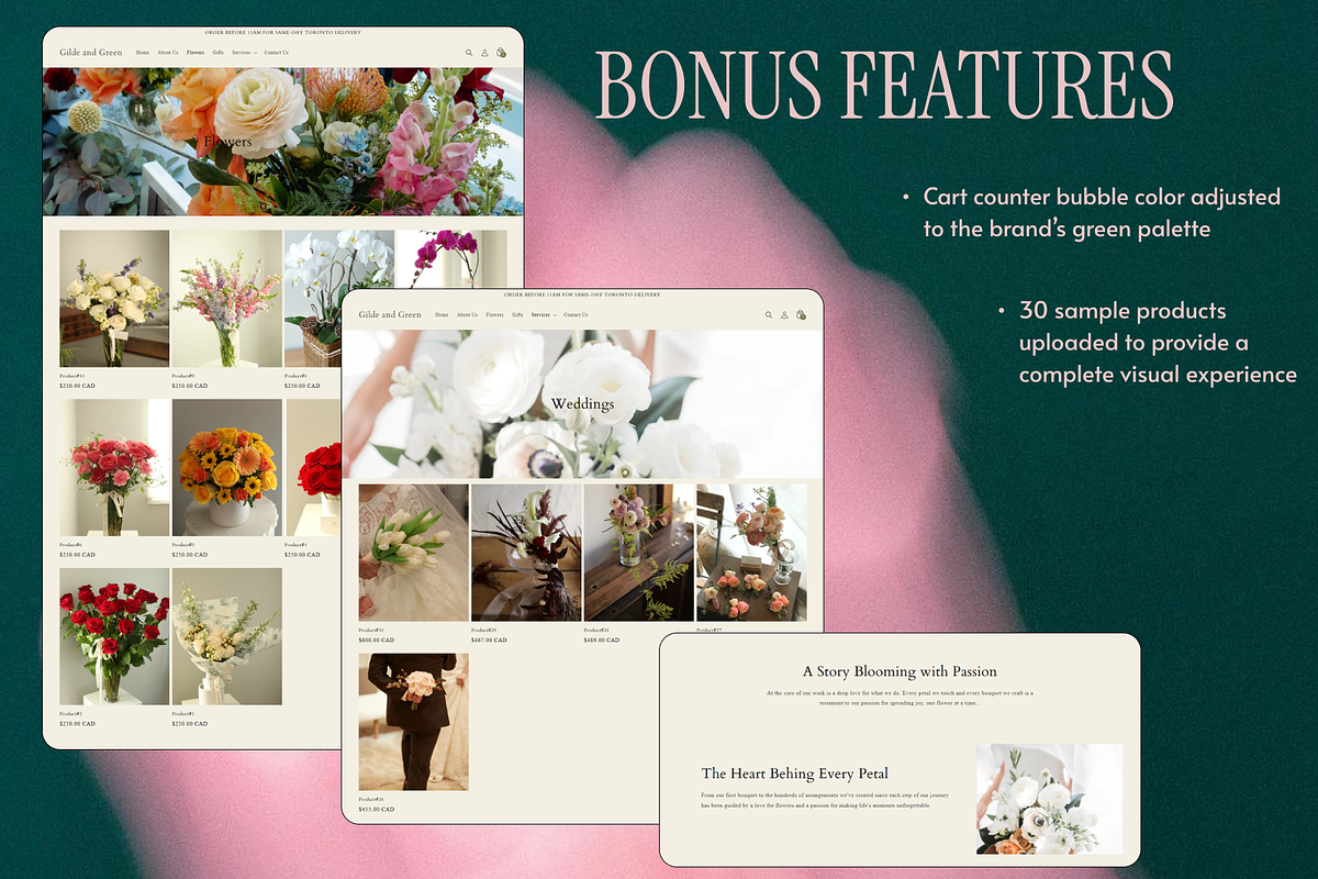 Premium Website Service for Business, a Shopify Template by Menekshev (Photo 8 of 9)
