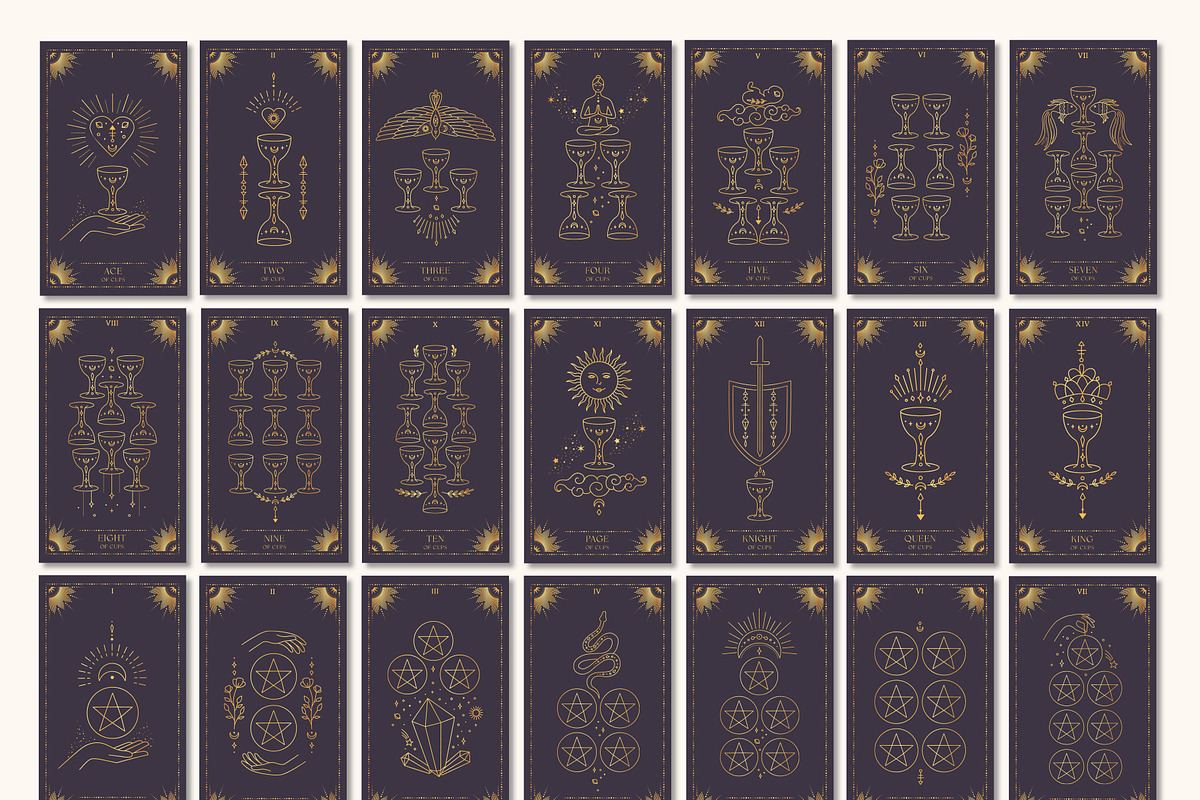 Tarot Cards collection, an Object Illustration by Alisovna (Photo 6 of 11)