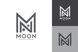 MN initial letter logo design, a Branding & Logo Template by Saba Vector
