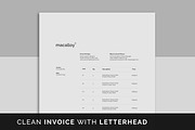 Invoice, a Stationery Template by UX-group (Thumbnail 1 of 4)