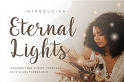 Eternal Lights, a Script Font by Patria Ari (P4tcreativa) (Thumbnail 1 of 11)