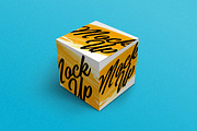 Square Box Package, a Cups & Container Mockup by shaman (Thumbnail 7 of 7)