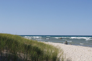 Secluded beach