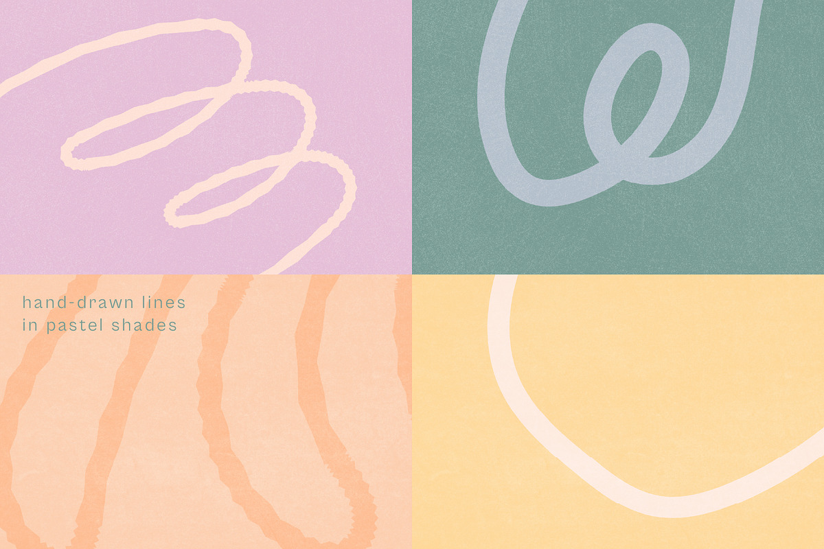 Pastel Lines - Abstract Backgrounds, a Background Graphic by Léo Alexandre (Photo 6 of 14)