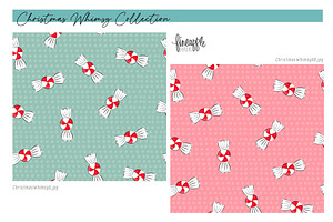 Cute Christmas Digital Paper