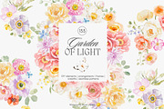watercolor spring blossoms huge set, a Decorative Illustration by Patishop Art (Thumbnail 2 of 20)