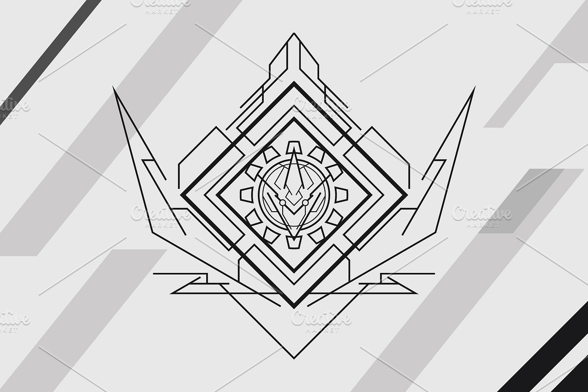 Modern Rune Pack, an Illustration by azhartz (Photo 3 of 4)