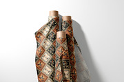 Patchwork Tropical Floral Pattern, a Pattern Graphic by StudioGlouna (Thumbnail 7 of 9)