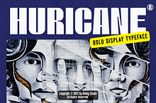 Huricane Sans Bold Display Font