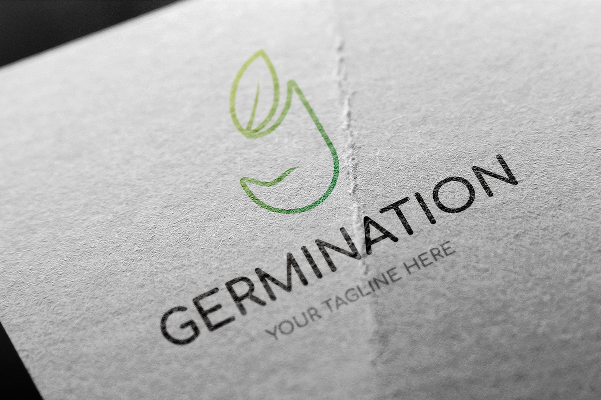 Germination Logo Template, a Branding & Logo Template by BdThemes (Photo 2 of 3)