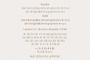 Ravure A Powerful Serif Font, a Font by Prestige Artsy Studio (Thumbnail 10 of 10)