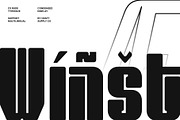 Rude – Condensed Font, a Sans Serif Font by Craft Supply Co. (Thumbnail 7 of 8)