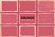 Vector Grunge Photo Frame Design, a Decorative Illustration by Photoshop Action (Thumbnail 2 of 5)