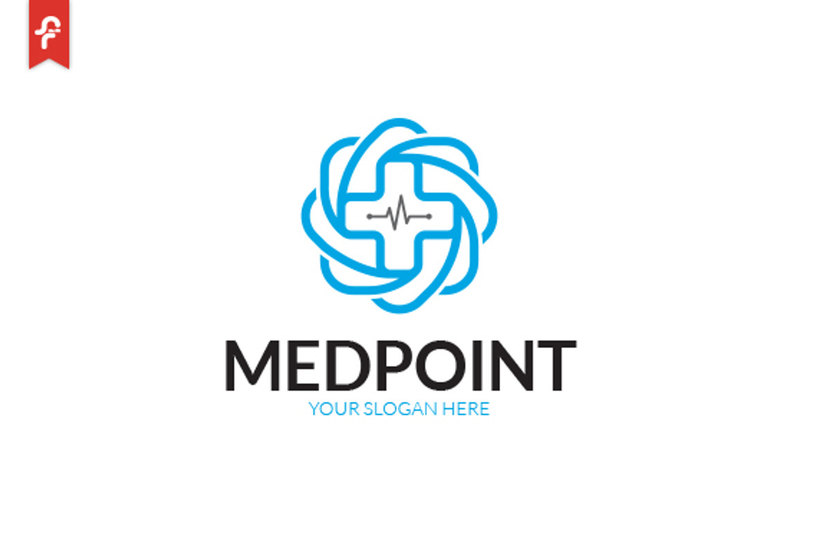 Medical Point Logo, a Branding & Logo Template by ft.studio