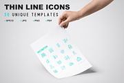 Vaccination Icons Set | Concept, an Outline Icon by Alex Blogoodf (Thumbnail 9 of 12)