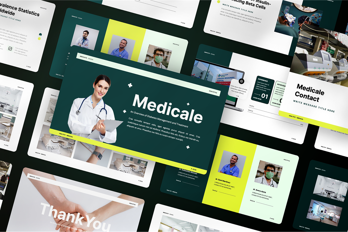 Medical Presentation Google Slide, a Presentation Template by SquidPixey (Photo 7 of 7)