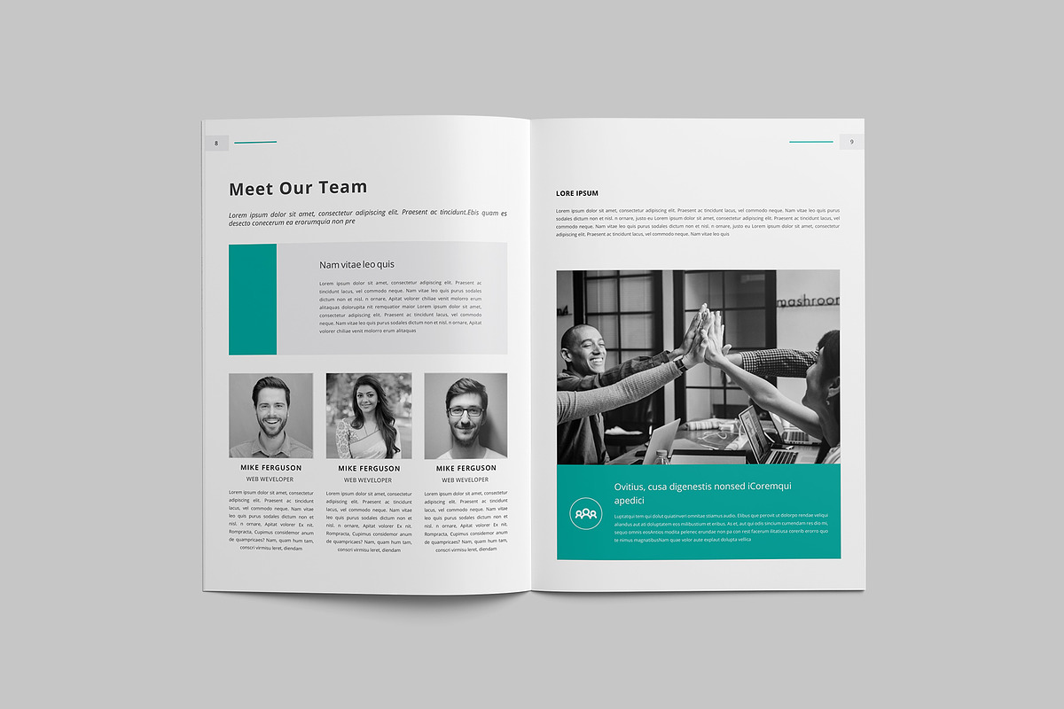 Brochures templates, a Brochure Template by Tanber Hossen (Photo 5 of 13)