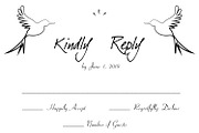 Elegant Wedding Invitation Set, an Invitation Template by Watercolor_Vector Graphic (Thumbnail 3 of 6)
