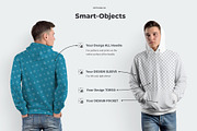 8 Men Hoodie Mockups, a Hoody Mockup by Grow Design Craft Studio (Thumbnail 4 of 7)