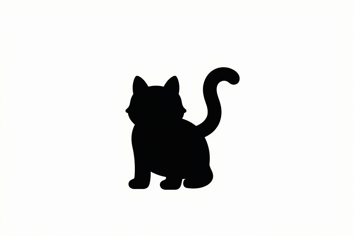 Elegant Cat  Silhouette Bundle, a Graphic by hafijul (Photo 2 of 11)