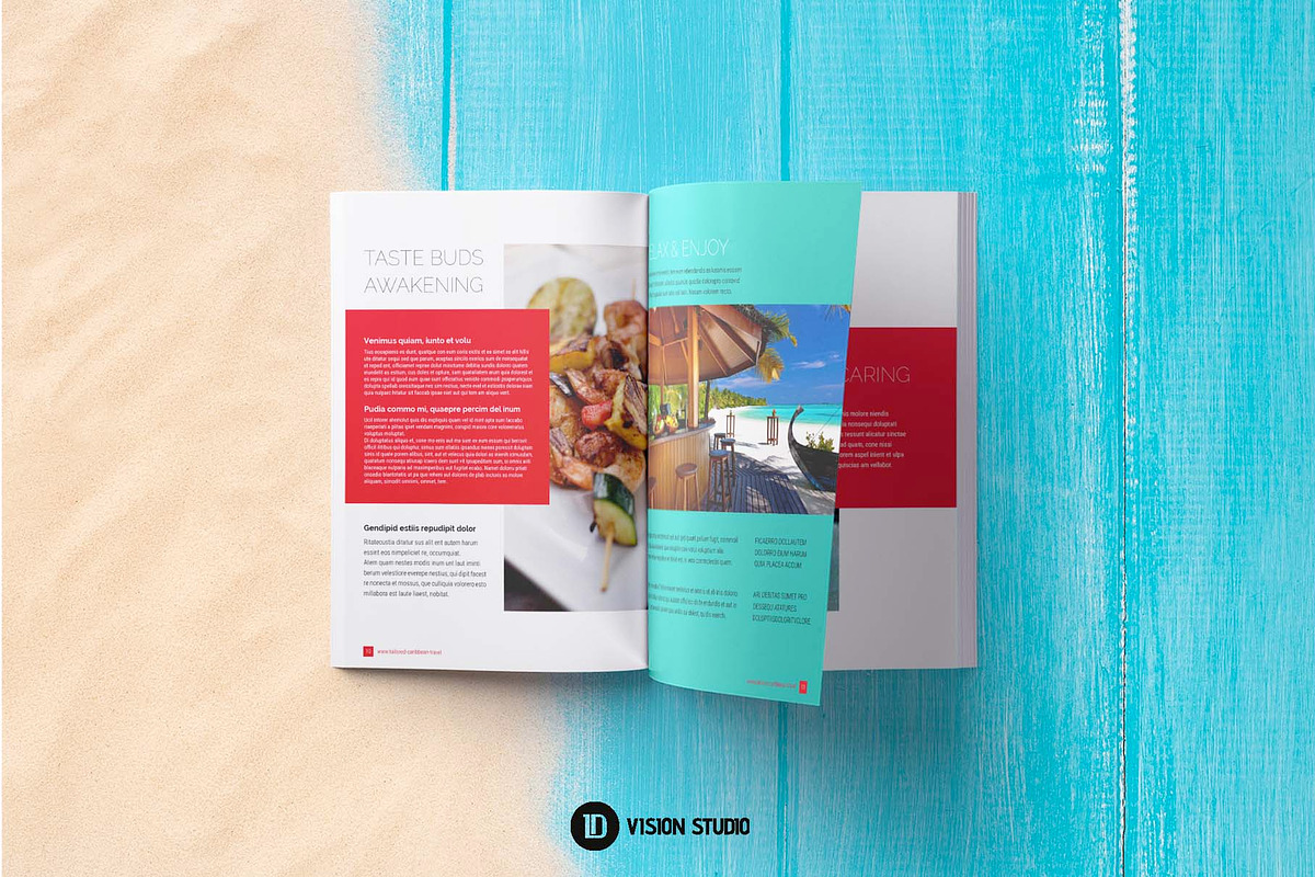 Travel Template Canva InDesign, a Brochure Template by ID Vision Studio (Photo 10 of 16)