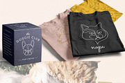One Line Cats & Dogs: Elegant Pets, an Illustration by amber&ink (Thumbnail 5 of 7)