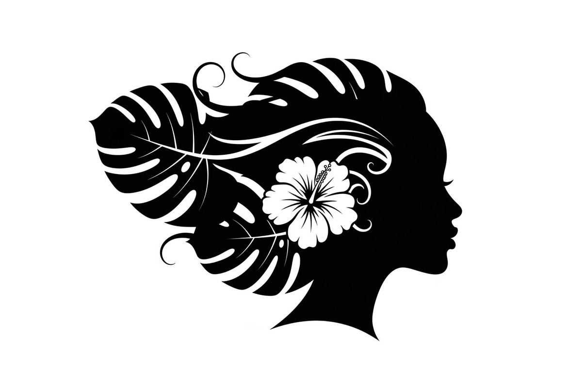 Floral Woman Face Silhouette Bundle, an Illustration by jahid234 (Photo 16 of 31)