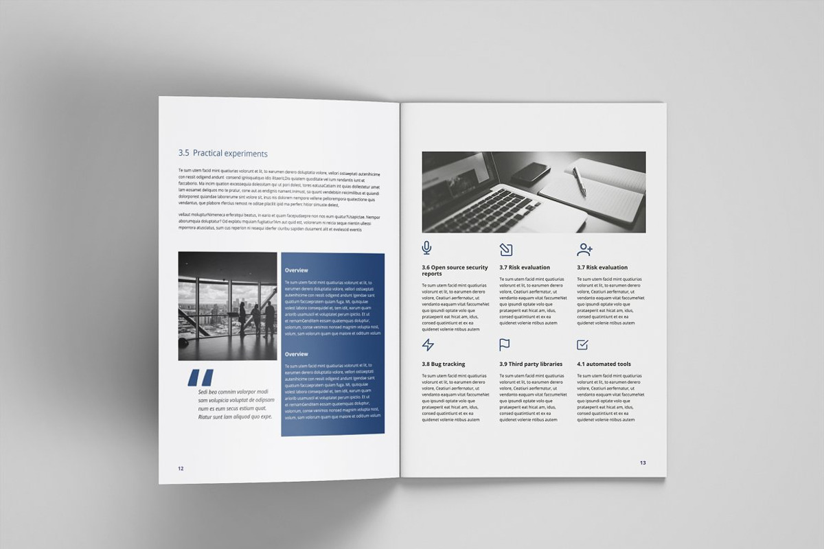 White Paper - Bundel, a Brochure Template by azadcsstune (Photo 9 of 41)