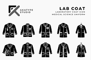 Lab Coat, a Solid Icon by Akatype Studio (Thumbnail 1 of 3)